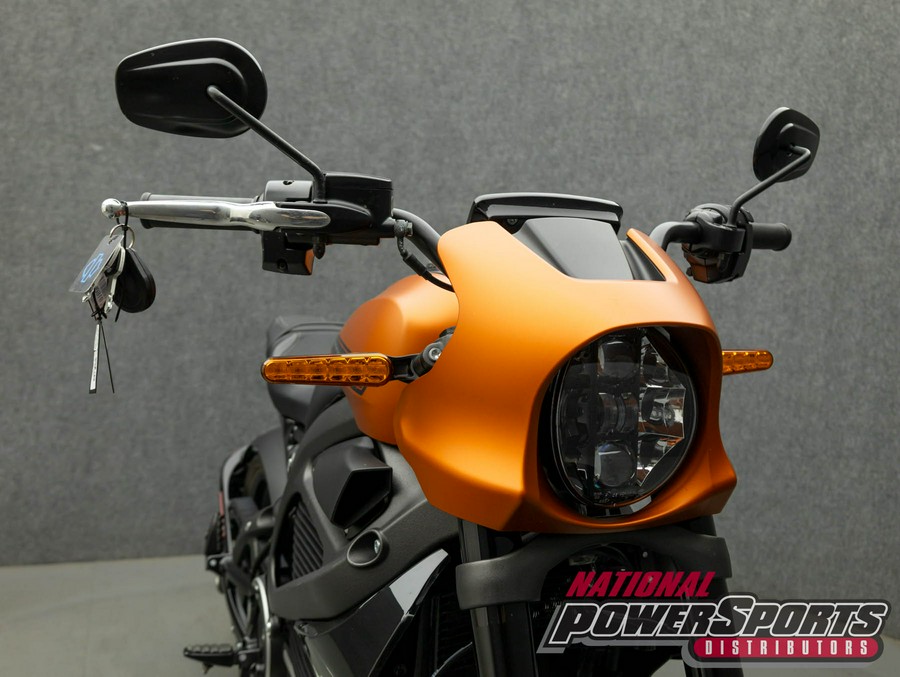 2020 HARLEY DAVIDSON ELW LIVEWIRE W/ABS