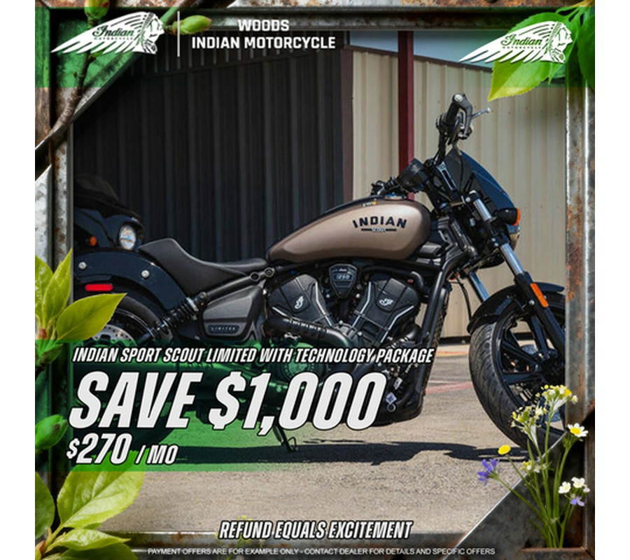 2025 Indian Sport Scout Limited +Tech