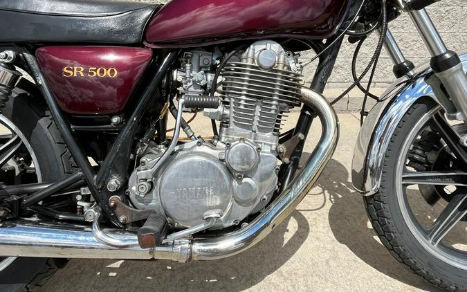 1980 Yamaha SR500