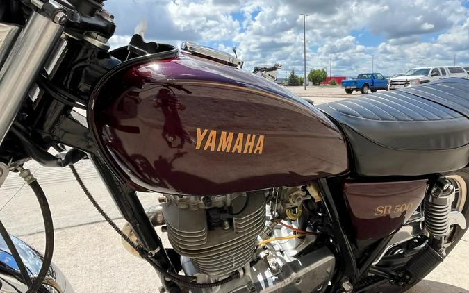1980 Yamaha SR500