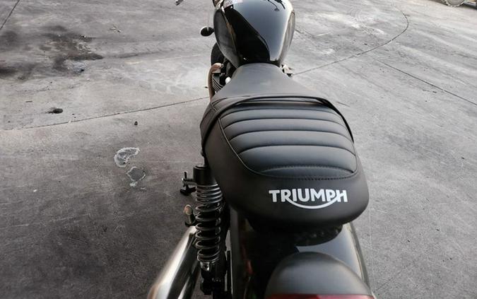 2024 Triumph Speed Twin 900 Jet Black Stealth Edition