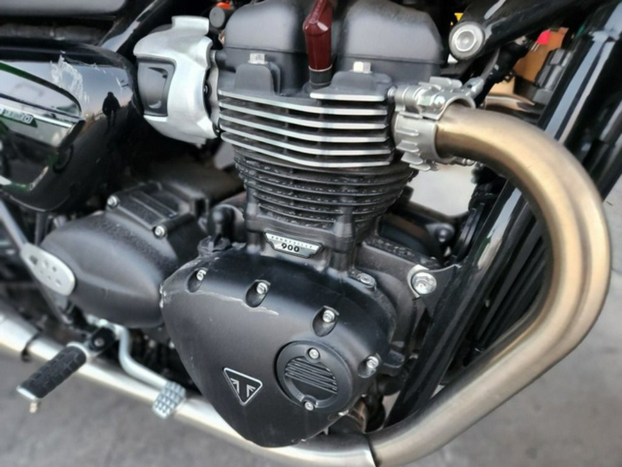 2024 Triumph Speed Twin 900 Jet Black Stealth Edition