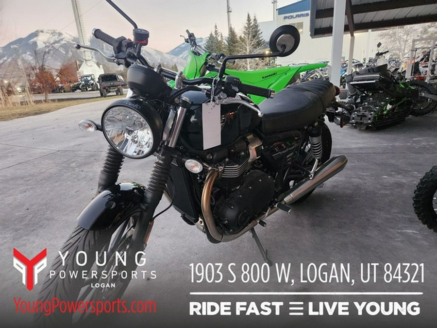 2024 Triumph Speed Twin 900 Jet Black Stealth Edition