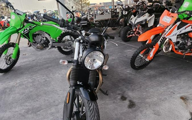 2024 Triumph Speed Twin 900 Jet Black Stealth Edition