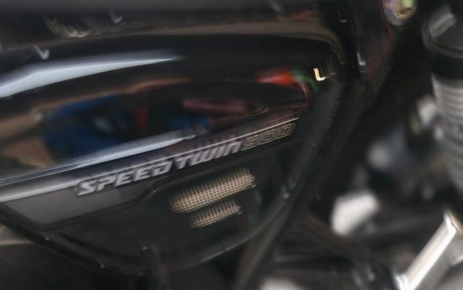 2024 Triumph Speed Twin 900 Jet Black Stealth Edition