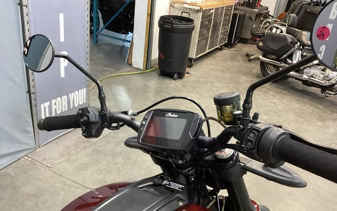 2022 Indian Motorcycle® FTR S Maroon Metallic