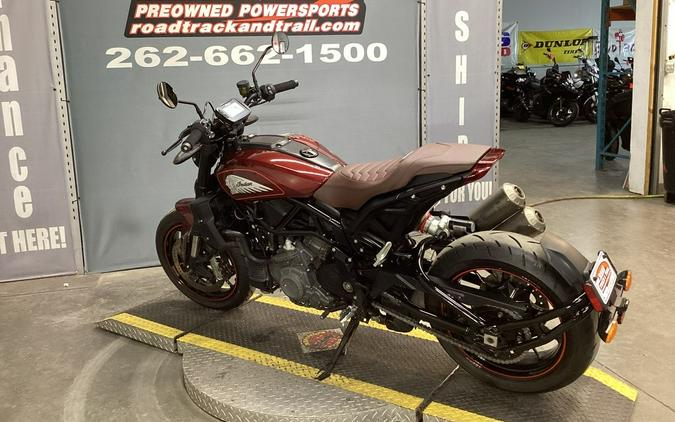 2022 Indian Motorcycle® FTR S Maroon Metallic