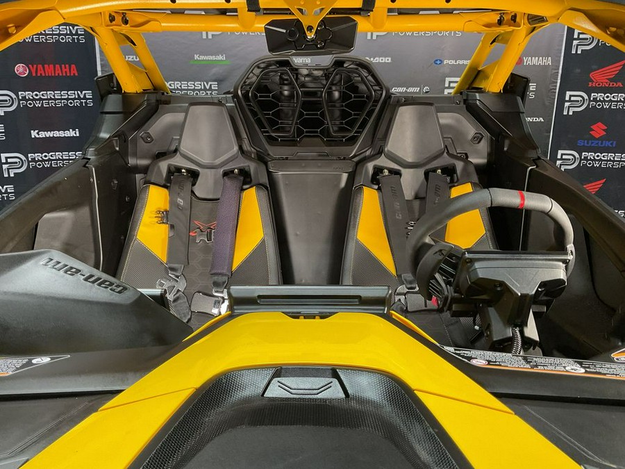 2024 Can-Am® Maverick R X RS Carbon Black & Neo Yellow