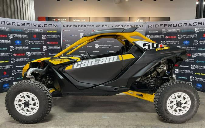 2024 Can-Am® Maverick R X RS Carbon Black & Neo Yellow