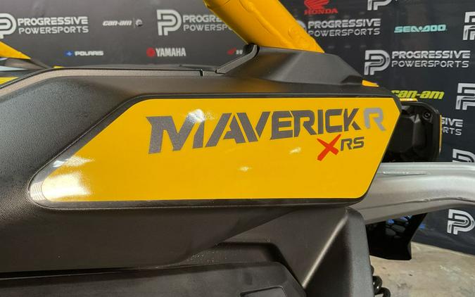 2024 Can-Am® Maverick R X RS Carbon Black & Neo Yellow