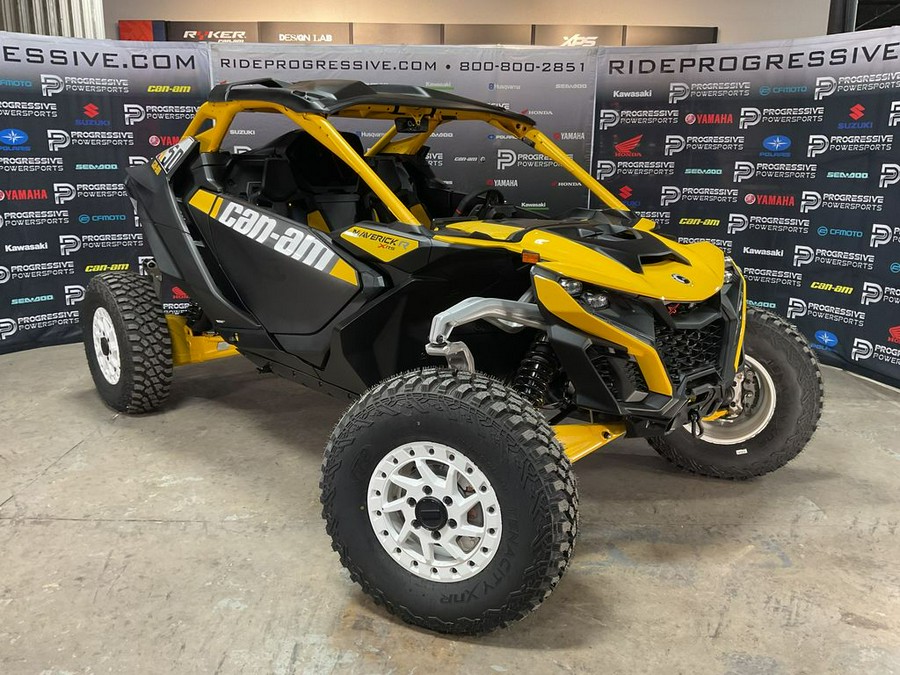 2024 Can-Am® Maverick R X RS Carbon Black & Neo Yellow