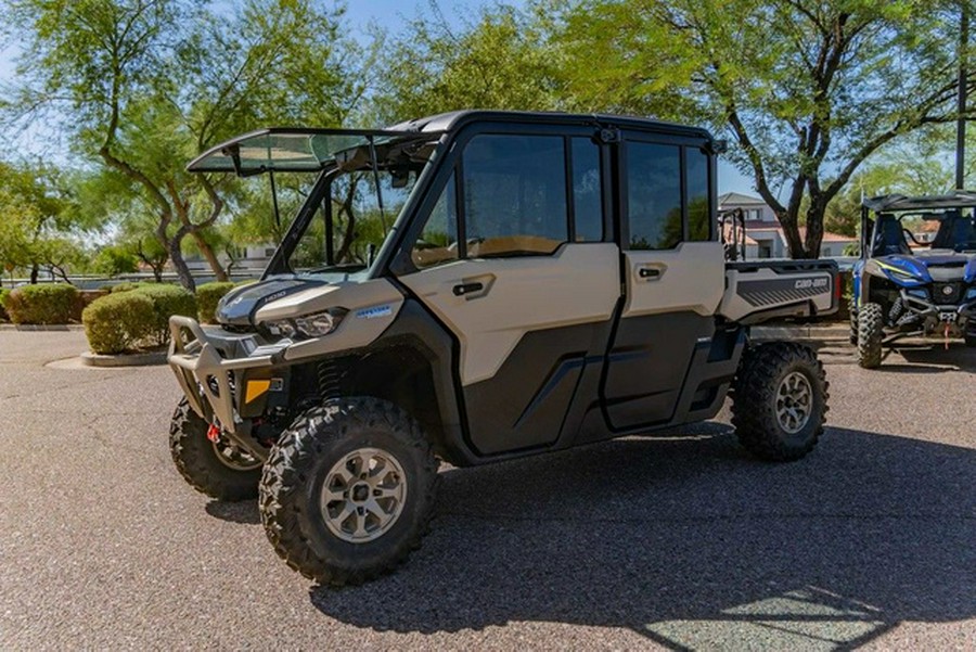 2025 Can-Am Defender MAX Limited HD10 Desert Tan & Stealth Bla