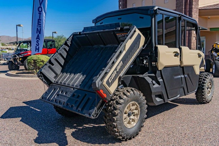 2025 Can-Am Defender MAX Limited HD10 Desert Tan & Stealth Bla