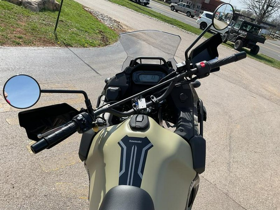 2026 Kawasaki KLR®650 Adventure ABS Cypher Camo Beige