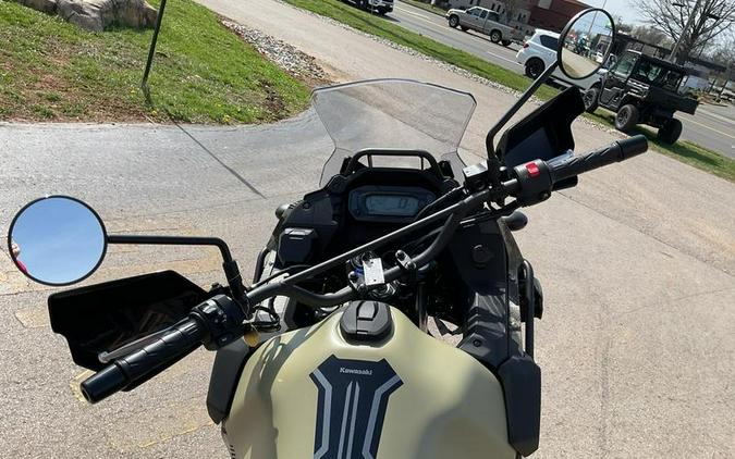 2026 Kawasaki KLR®650 Adventure ABS Cypher Camo Beige