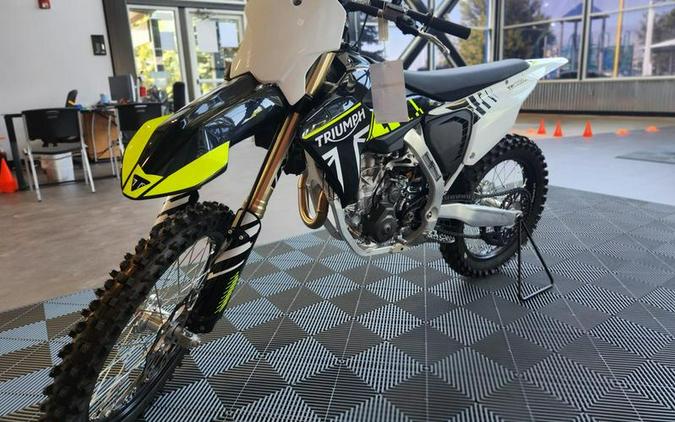 2024 Triumph TF 250-X Racing/Yellow/Black/White