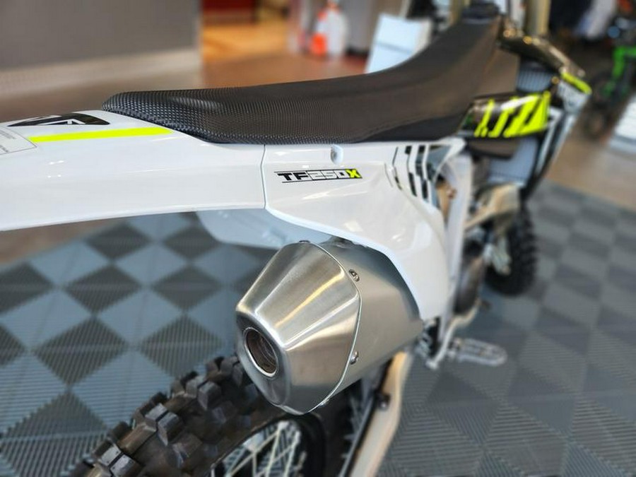 2024 Triumph TF 250-X Racing/Yellow/Black/White