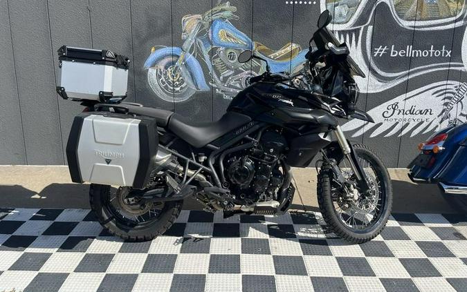 2018 Triumph Tiger 800 XRX Jet Black