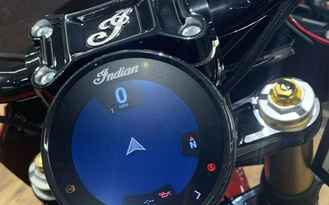 2025 Indian 101 Scout Sunset Red Metallic with Graphics