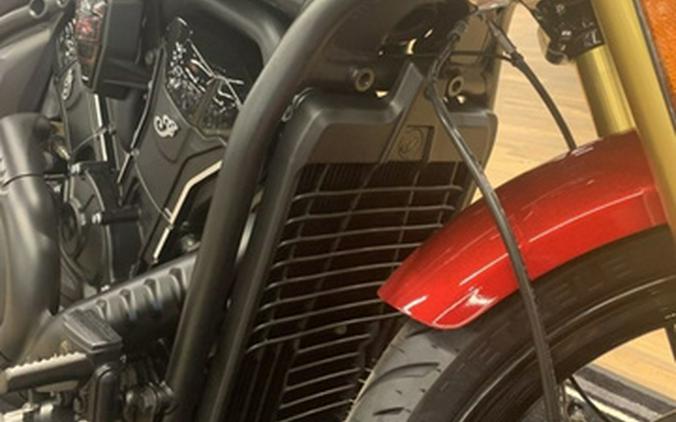 2025 Indian 101 Scout Sunset Red Metallic with Graphics