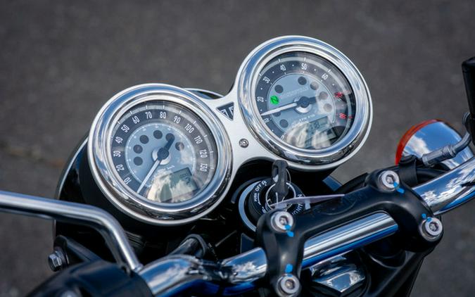 2026 Triumph Bonneville T120 Aegean blue