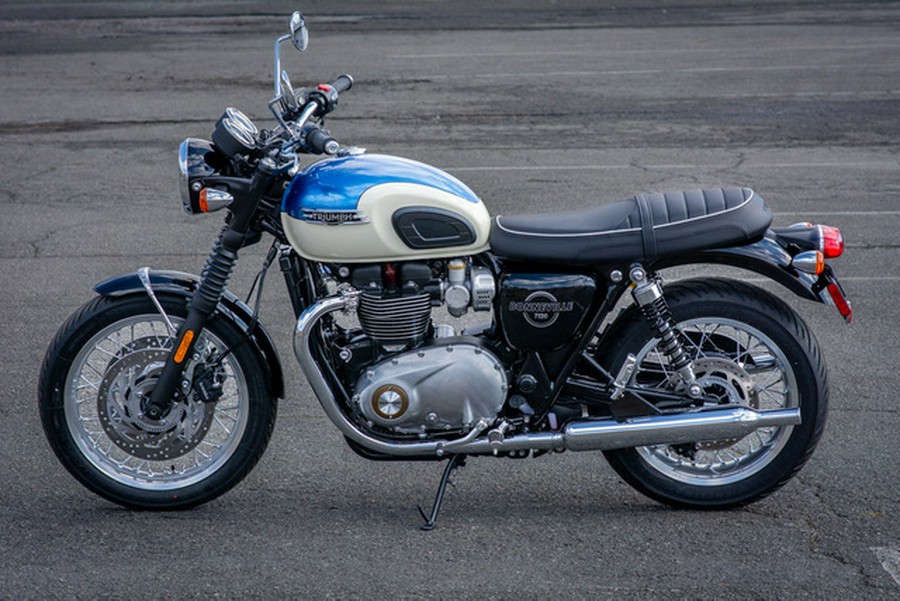 2026 Triumph Bonneville T120 Aegean blue