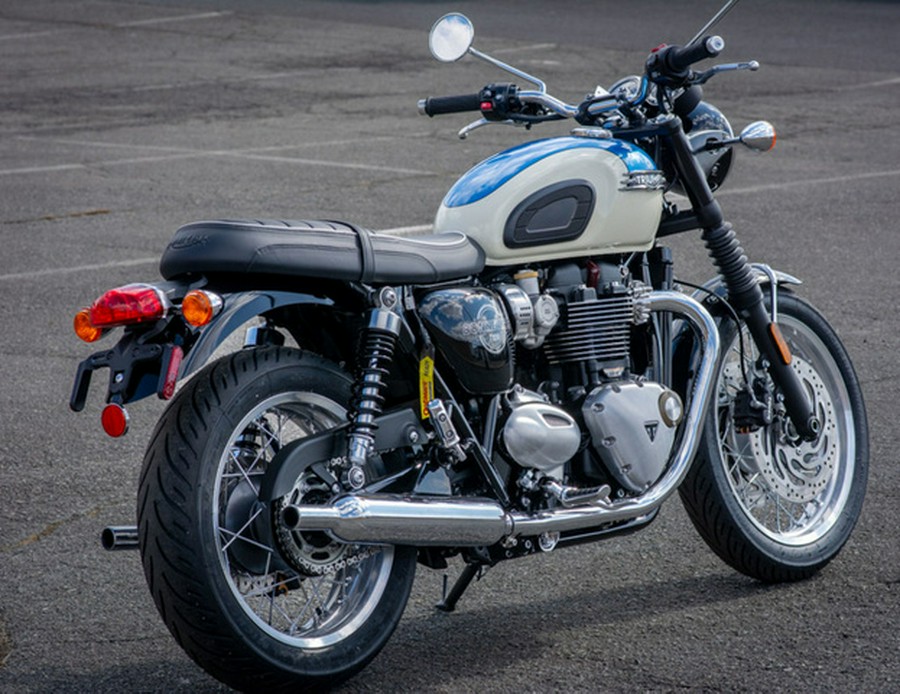 2026 Triumph Bonneville T120 Aegean blue