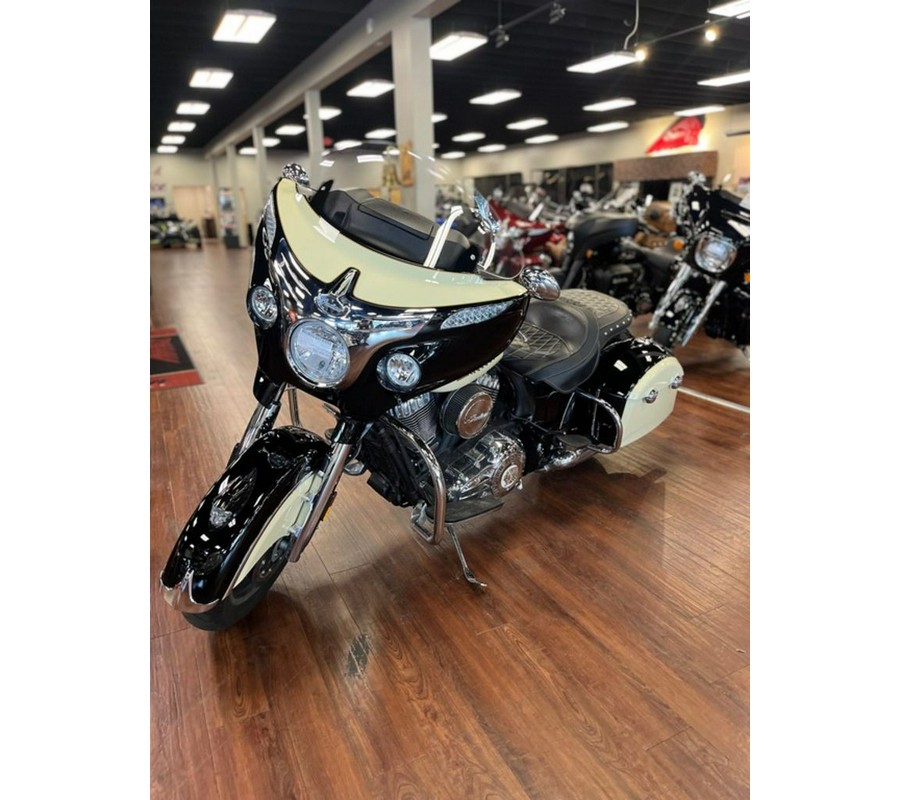 2019 Indian Motorcycle® Chieftain® Classic Thunder Black / Ivory Cream