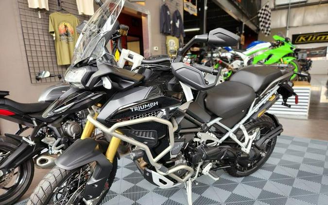 2024 Triumph Tiger 1200 Rally Explorer Jet Black