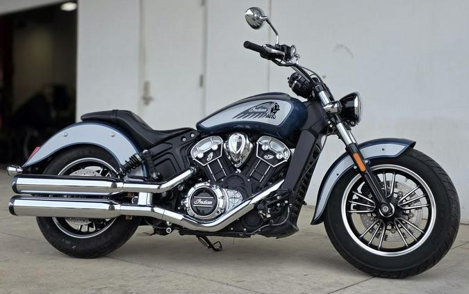 2021 Indian Motorcycle® Scout® ABS Icon Blue Slate Metallic/Cobra Silver