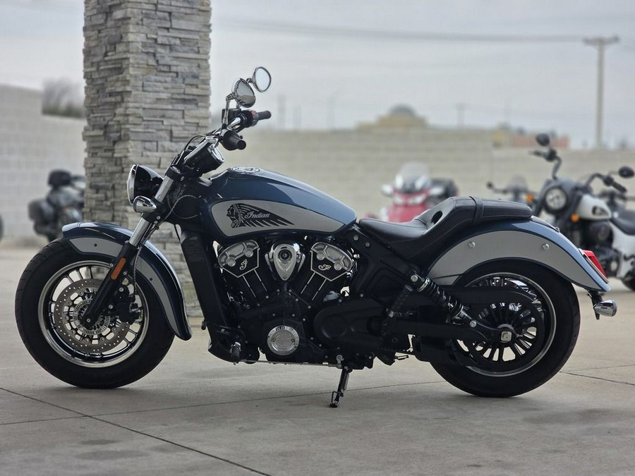 2021 Indian Motorcycle® Scout® ABS Icon Blue Slate Metallic/Cobra Silver