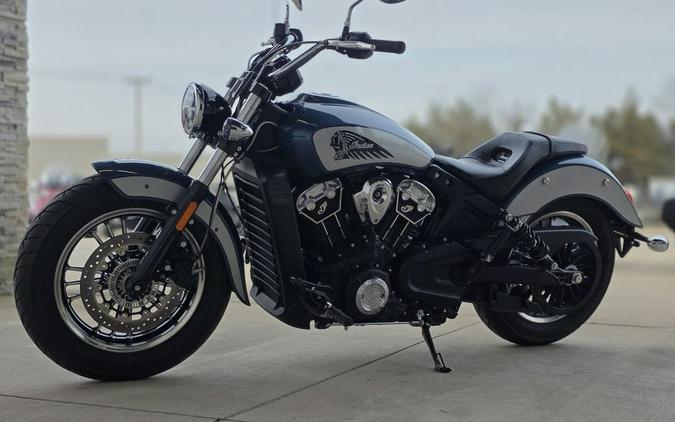2021 Indian Motorcycle® Scout® ABS Icon Blue Slate Metallic/Cobra Silver