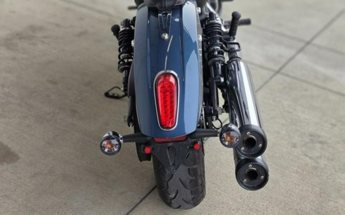2021 Indian Motorcycle® Scout® ABS Icon Blue Slate Metallic/Cobra Silver