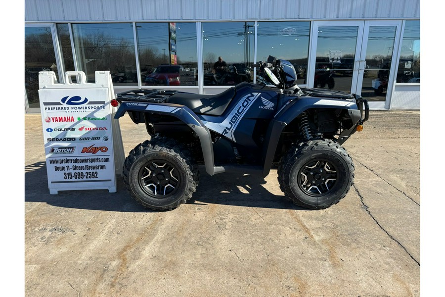 2024 Honda Foreman Rubicon 4x4 Auto DCT EPS Matte Navy Blue