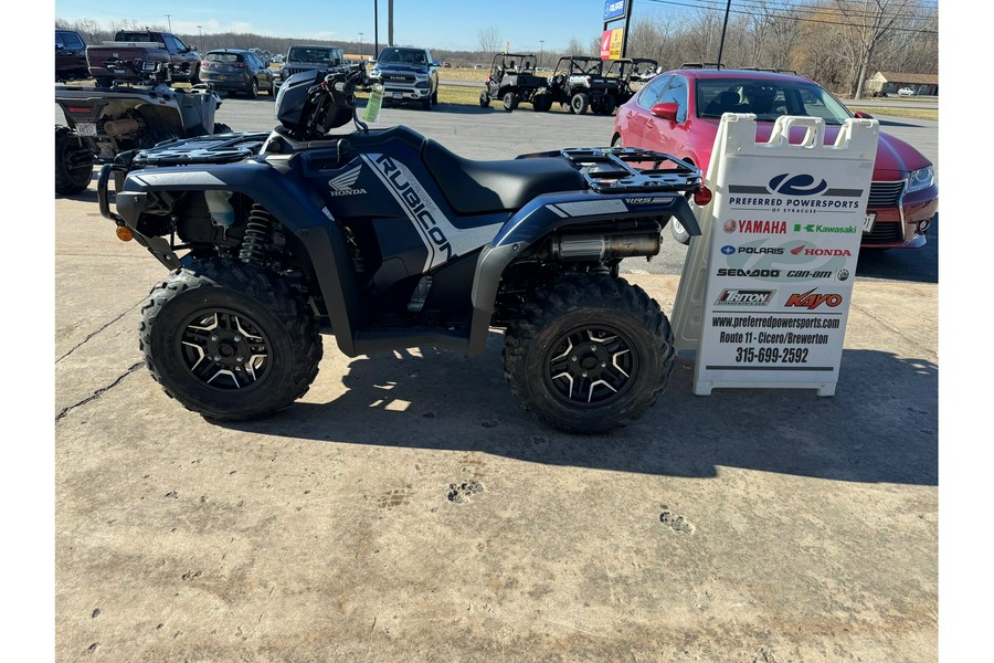 2024 Honda Foreman Rubicon 4x4 Auto DCT EPS Matte Navy Blue