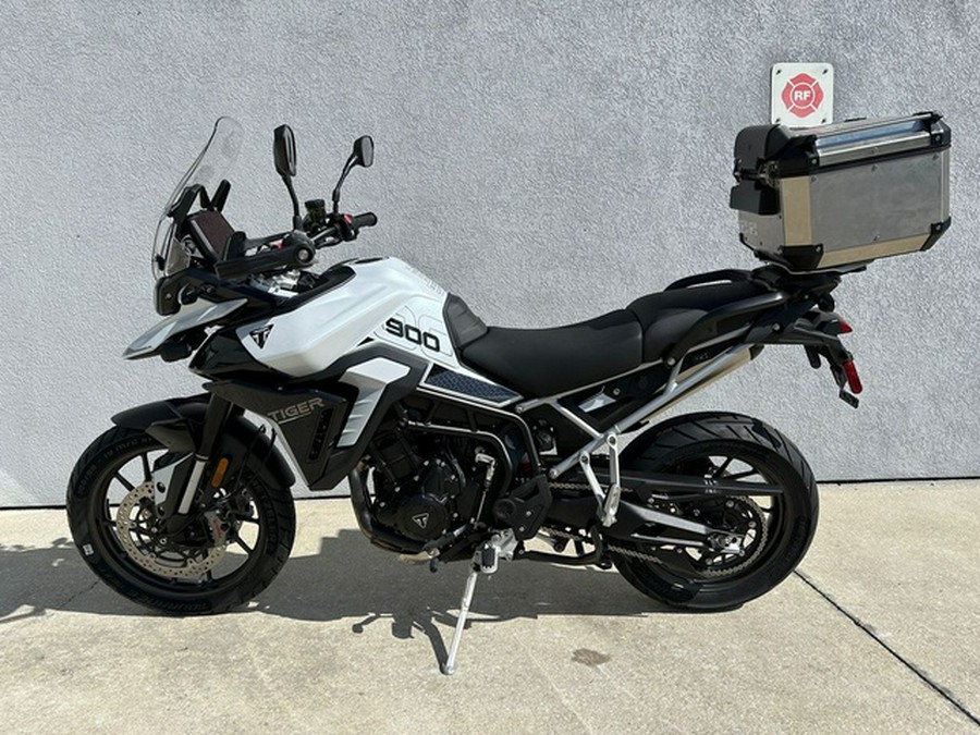 2024 Triumph Tiger 900 GT Pro Snowdonia White / Sapphire Black GT Snowdonia White Sapphire Black