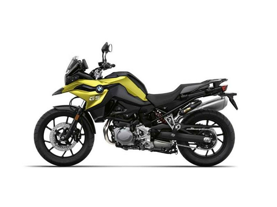 2019 BMW F 750 GS Austin Yellow Metallic Premium