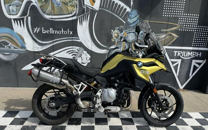 2019 BMW F 750 GS Austin Yellow Metallic Premium