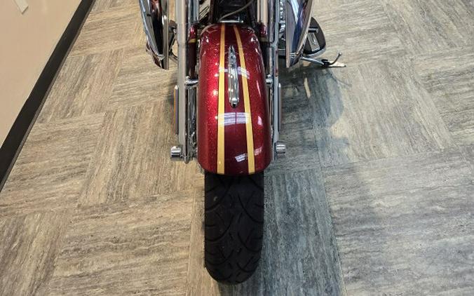 2014 Harley-Davidson® CVO™ Softail® Deluxe Crimson Red Sunglo and Ruby Flake FLSTNSE