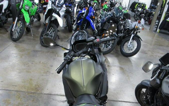 2024 Kawasaki Ninja® 650 Metallic Covert Green/Metallic Spark Black