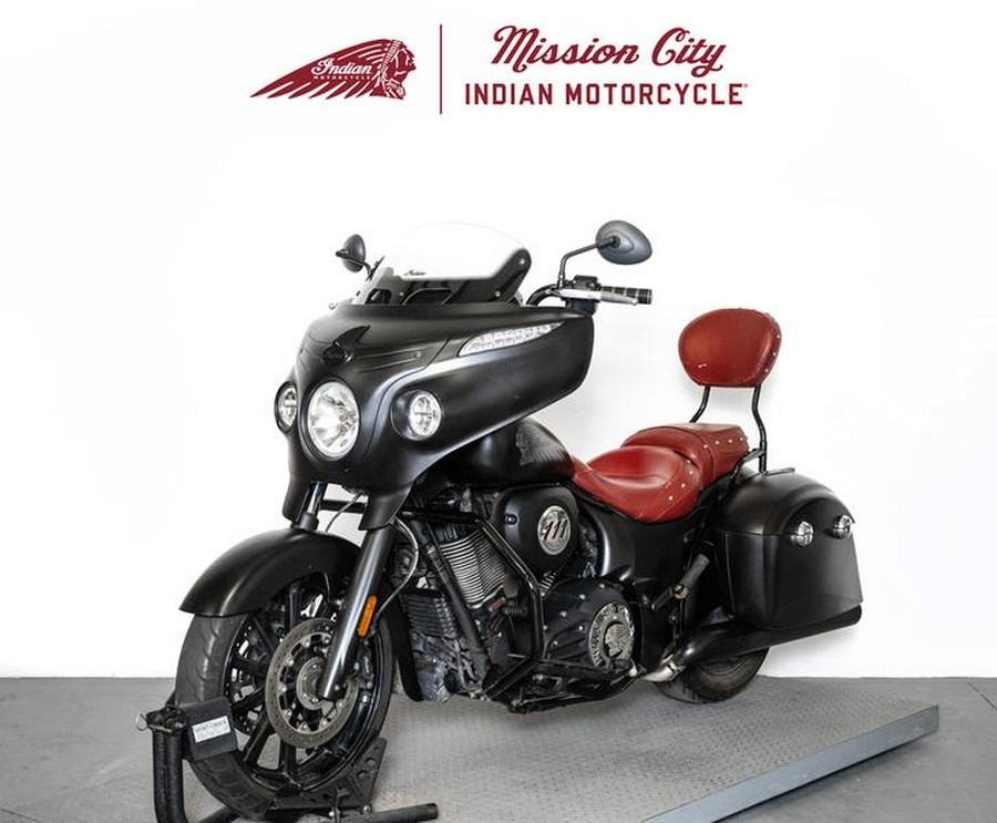 2018 Indian Motorcycle® Chieftain® Dark Horse® ABS Thunder Black Smoke