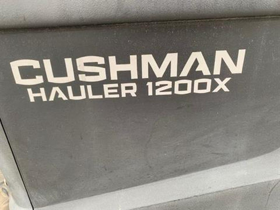 2018 Cushman Hauler 1200X Gas