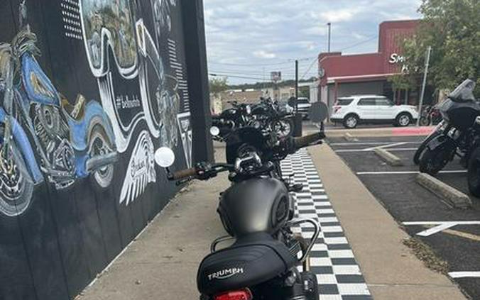 2022 Triumph Street Twin Matte Ironstone