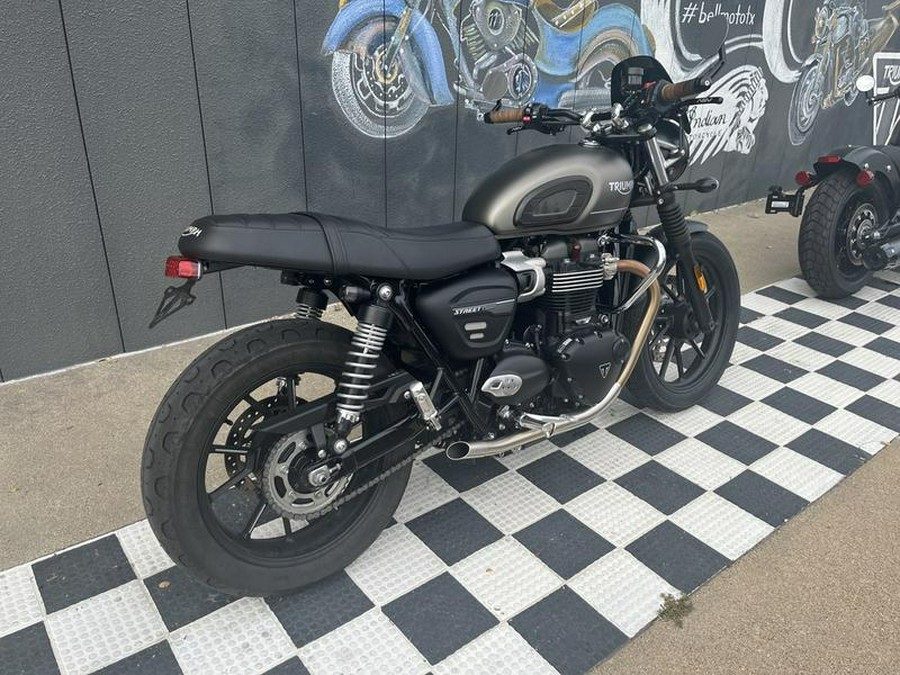 2022 Triumph Street Twin Matte Ironstone