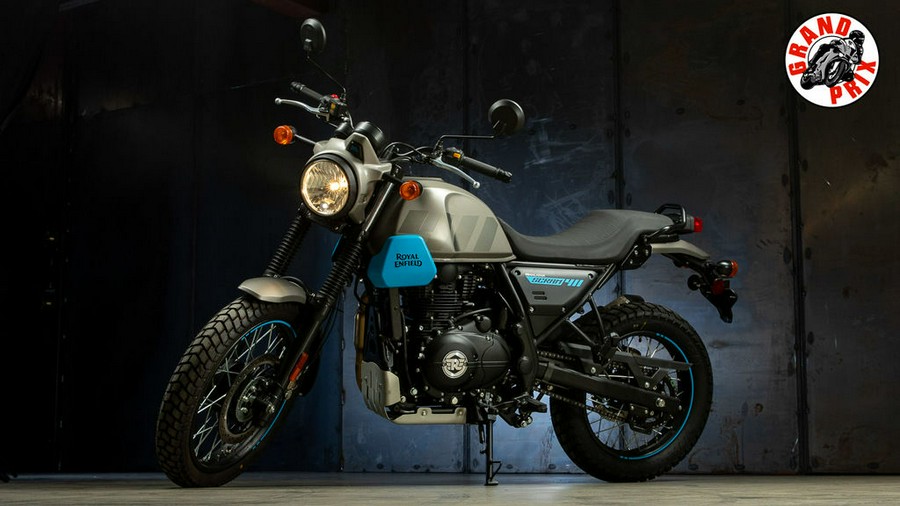 2023 Royal Enfield Scram 411 Graphite Blue