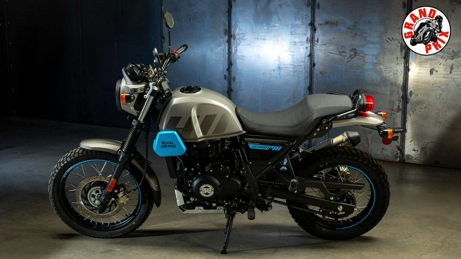 2023 Royal Enfield Scram 411 Graphite Blue