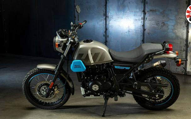 2023 Royal Enfield Scram 411 Graphite Blue