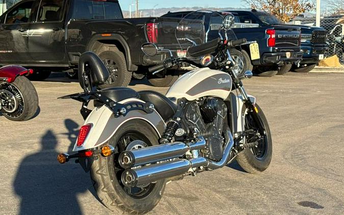 2020 Indian Motorcycle® SCOUT SIXTY, WHITE/TITANIUM MET, 49ST Sixty