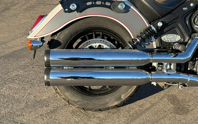 2020 Indian Motorcycle® SCOUT SIXTY, WHITE/TITANIUM MET, 49ST Sixty