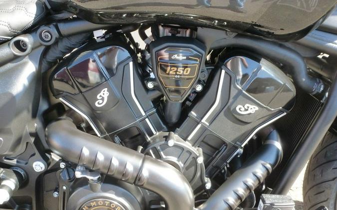 2026 Indian Motorcycle® 101 Scout® Black Crystal with Super Graphite